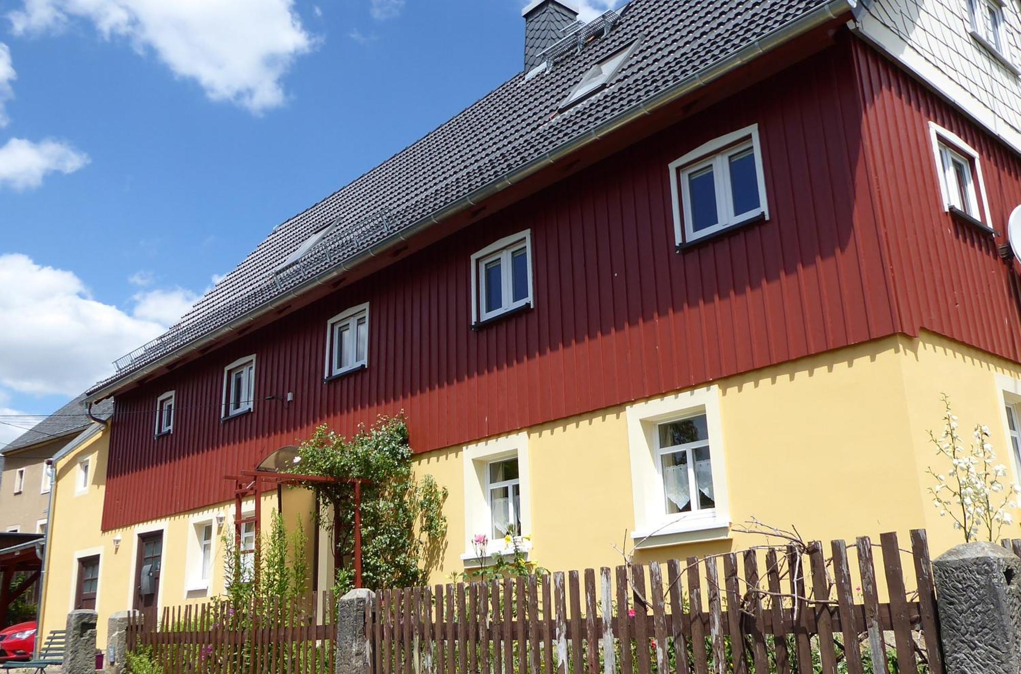 Fewo Dorn Eg Haus Sandsteinliebe 세브니츠 외부 사진
