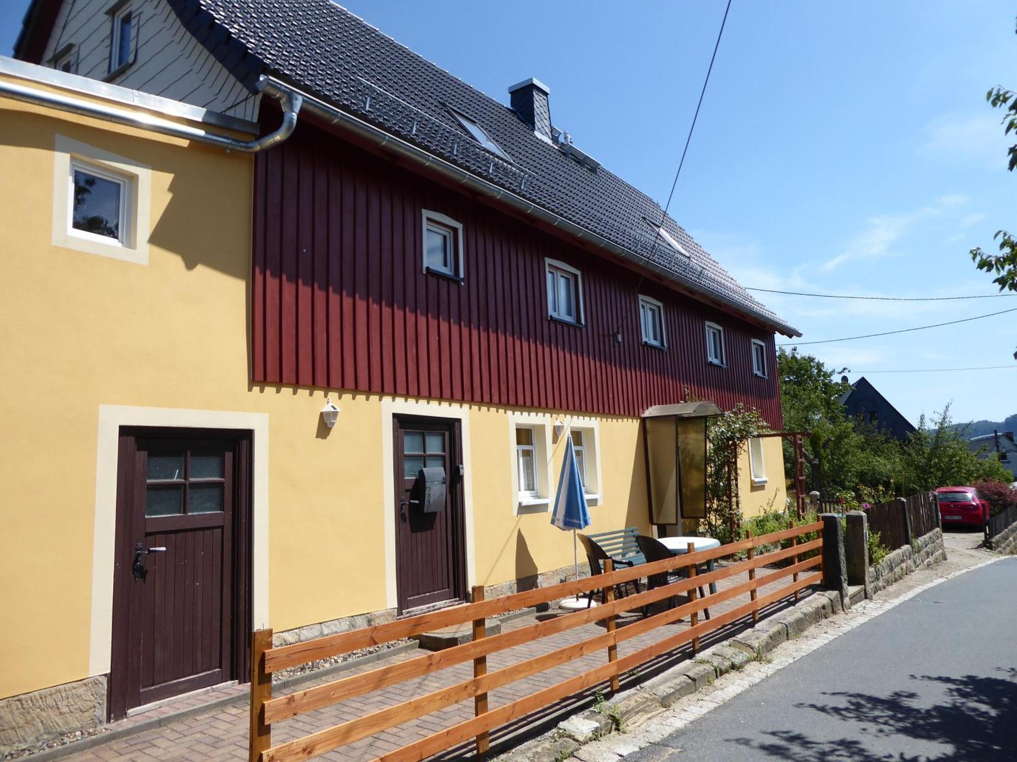 Fewo Dorn Eg Haus Sandsteinliebe 세브니츠 외부 사진
